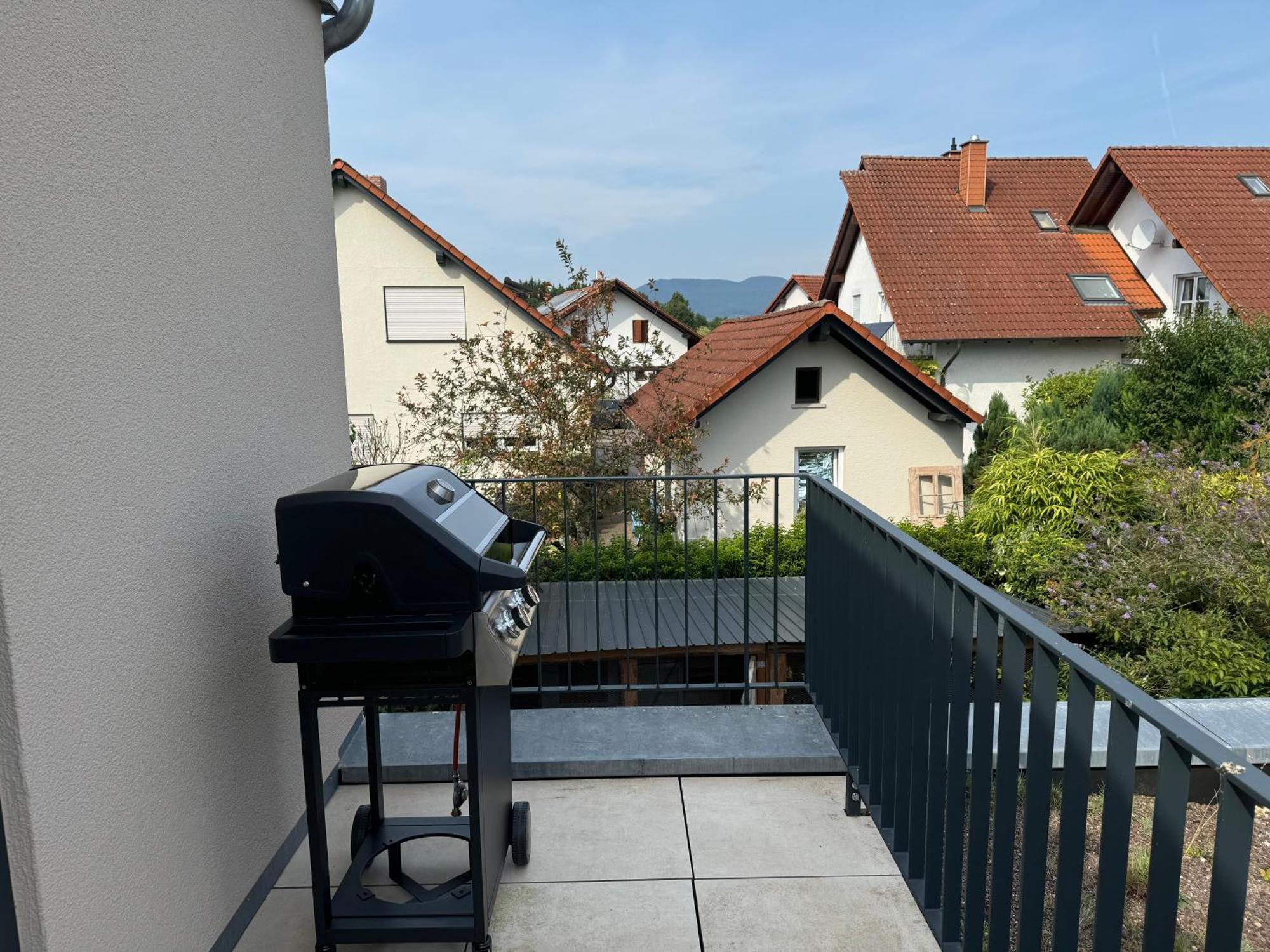 Moderne Ferienwohnung Mit Terrasse, Grill & Privatparkplatz Venningen Kültér fotó